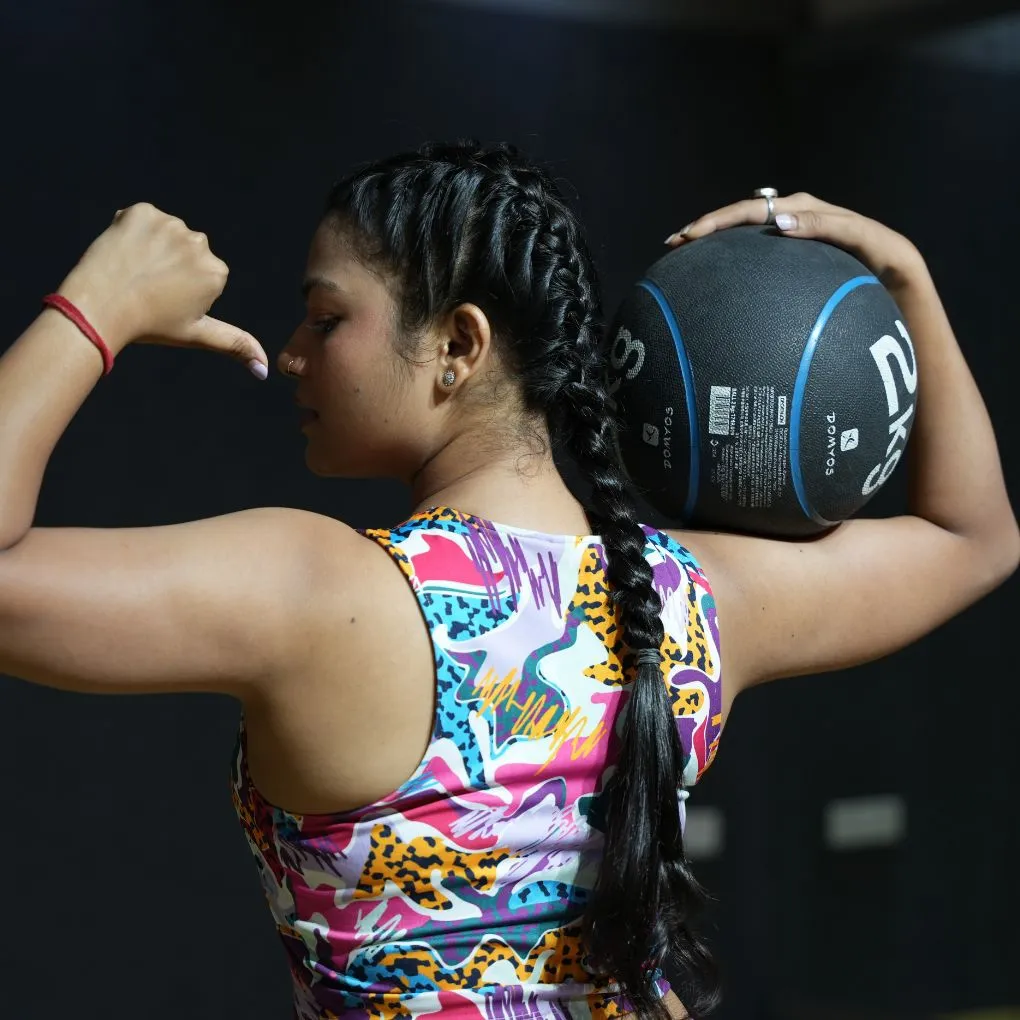 Client success story photo showcasing fitness transformation